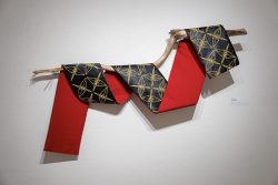 Screenprint, Satin, Cotton, and Driftwood - 2025